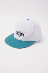 Reverb 6 Panel Cap White/Jasper Green